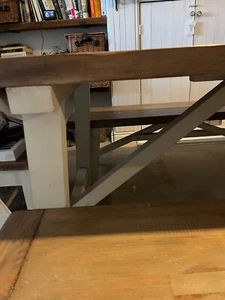 vintage wooden coffee table used - Picture 1 of 4