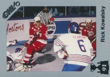 1991 7th Inning Sketch Memorial Cup #11 RICK KOWALSKY - Soo Greyhounds