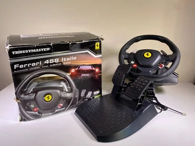 Thrustmaster Ferrari 458 Italia Racing Wheel & Pedals Xbox 360 - Not Working - Image 1 of 4