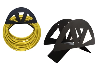 ODOLPLUSZ Schlauchhalter Wand - Gartenschlauch Halterung Wandschlauchhalter aus Metall