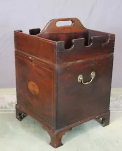 Georgian Mahogany Cellarette - Picture 1 of 6