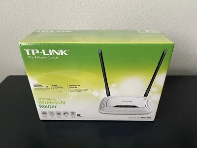 TP-Link TL-WR841N 300mbps Wireless N Router, New In Sealed Box, Never Opened!!!! - Image 1 of 4