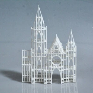 SSMODEL FDM Minimalist European-Style Spired Castle Concept Ornament - Picture 1 of 1