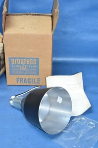 NOS Progress Lighting Light Remote Head Indoor Outdoor Black Aluminum Fixture - Picture 1 of 11