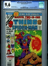 Marvel Two in One Annual #2 CGC 9.6 NM+ 1977 Marvel Comic 1st  Master Order B11