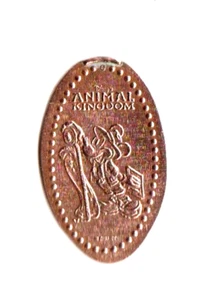 Elongated Penny "DISNEY'S ANIMAL KINGDOM" Mickey Mouse Lake Buena Vista FL - Bild 1 von 1