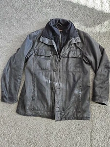 Vintage Marlboro Classics Jacket XXL Outdoors Jacket Brown Retro Faded Black  - Picture 1 of 16