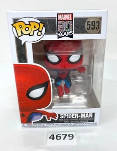 Funko Pop! Figura de vinilo Marvel 80 Years SPIDER-MAN # 593 - Imagen 1 de 7