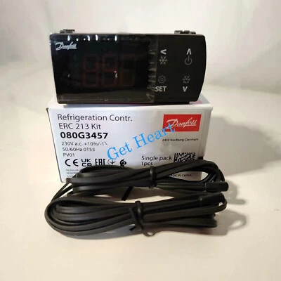 1PC Danfoss ERC213 080G3457 thermostat 50-60Hz  FedEx or DHL or UPS - Image 1 of 2