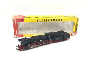 Fleishmann HO Gauge - BR50 50 058 2-10-0 DB Black Steam Locomotive 4175 - Picture 1 of 8