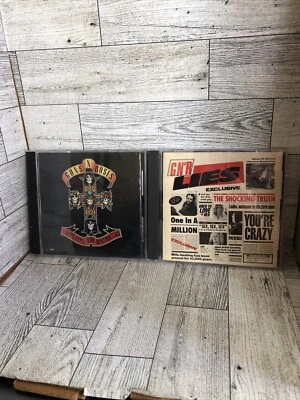 Guns 'N Roses Lot of 2 CD's-Lies And Appetite For Destruction - Imagem 1 de 4