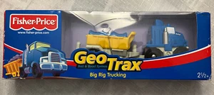 GEOTRAX Rail & Road System Fisher-Price 2003 Big Rig Trucking 2+ New Sealed - Picture 1 of 6