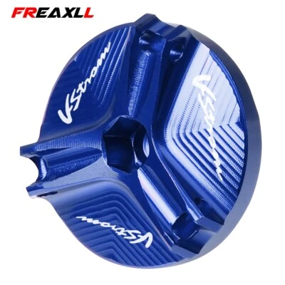 Cubierta de enchufe de taza de filtro de aceite de motor para Suzuki V-strom 250/650/1000/1050 DL650 Foto 1 de 4