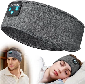 Schlaf Kopfhörer Bluetooth Kopfbügel Long Time Play Headset integrierte Lautsprecher - Bild 1 von 12