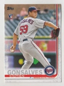 (10) Stephen Gonsalves 2019 TOPPS SERIES 2 ROOKIE LOT #355 MINNESOTA TWINS - Picture 1 of 1