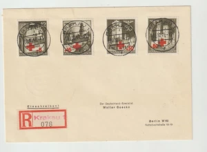 Poland Hitler Occupation Germany General Gouvernement 1940 Krakau Scott #NB1-NB4 - Picture 1 of 2