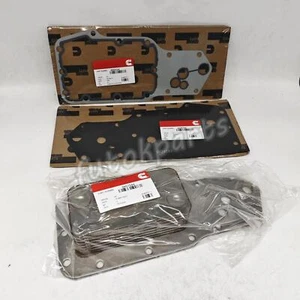 Engine Oil Cooler w/ Gaskets Fit For Cummins 89-97 Dodge 5.9L 12V 24V 6BT Diesel - Picture 1 of 8