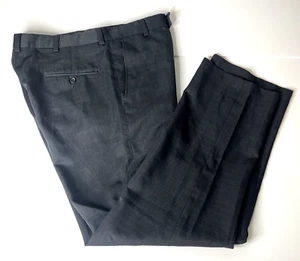 Pantaloni anteriori piatti Kenneth Cole grigio reaction taglia 32x32 - Foto 1 di 5