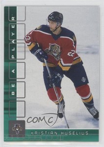 2001-02 ITG Be A Player Memorabilia Emerald /10 Kristian Huselius #393 Rookie RC