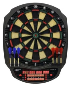 Carromco Electrónica Diana STRIKER-601, Con Adaptador, 3-Loch Distancia 8 Pelele - Imagen 1 de 1