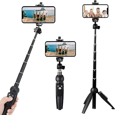 Bluehorn All in One Portable 40 Inch Aluminum Alloy Selfie Stick, Phone Tripod - Image 1 of 4