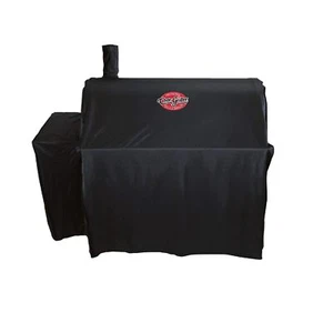 Char Griller 3737 Grill Cover, Fits 2137 Outlaw Charcoal Grill, Black - Picture 1 of 5