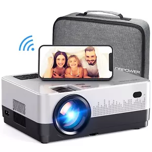 DBPOWER 1080P 5G WiFi Projectors Home Movie Theater USB HDMI 50-150" Projection - Picture 1 of 12