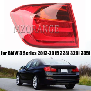 Luz trasera izquierda del conductor para BMW Serie 3 2012-2015 328i 320i Luz de freno trasera exterior - Imagen 1 de 10