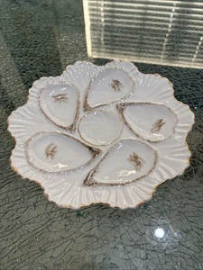 Weimar Porzellan Austernteller Made in Germany - Bild 1 von 5