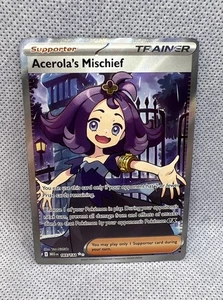 Acerola's Mischief 165/132 Pokemon Mega Evolution arte completo ¡Nuevo! - Imagen 1 de 1