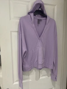 Sweaty Betty Relaxed After Class Hoody Size Small Aeon Purple - Picture 1 of 5