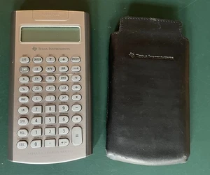 Texas Instruments BA II Plus Professional Financial Calculator w/ Case WORKS TI - Picture 1 of 10