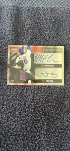 Tarjeta de béisbol 2025 JONAH TONG NOLAN MCLEAN PULSO BAJO DEMANDA DOBLE AUTÓGRAFO SP 1/1 - Imagen 1 de 5