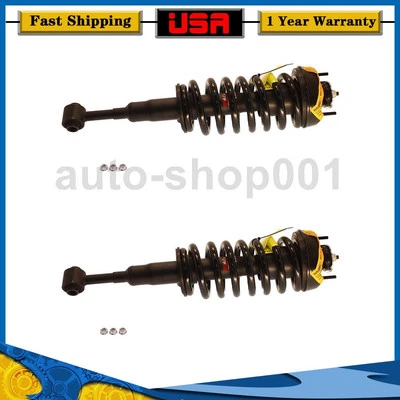 Par de amortiguadores de puntales delanteros KYB muelles helicoidales para Ford Explorer 2006 2007 2008 2009 Foto 1 de 4