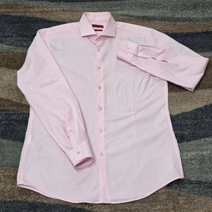 Hugo Boss Hugo Slim Fit Easy Iron Oberhemd Rosa 41/16 Herren Langarm "  - Bild 1 von 5