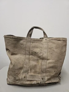 Borsa tote bag vintage anni '50 GMP SYSTEM Lineman's Canvas Stencil - Foto 1 di 13