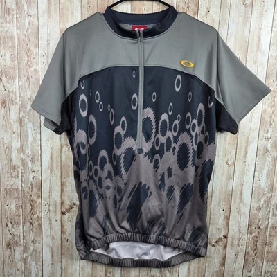 Camiseta deportiva de ciclismo Oakley vintage talla L equipo de campo táctico logotipo de dispersión Gorpcore Foto 1 de 4