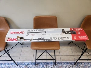 Gamo BlackKnight .177 Cal Break Barrel Air Rifle (Missing scope adjustment caps) - Picture 1 of 5