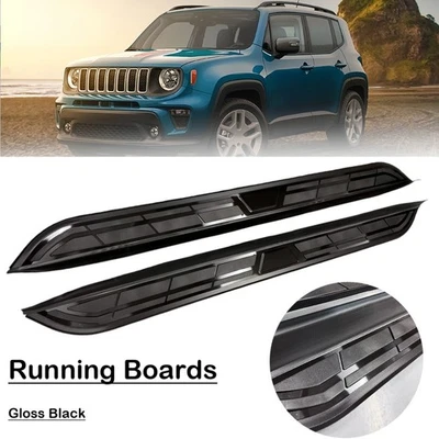 Se adapta a estriberas Jeep Renegade 2015-2026 escalón lateral barra Nerf Foto 1 de 4