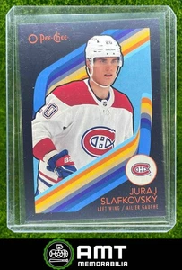 2024-25 O-Pee-Chee Juraj Slafkovsky Retro Black Border 51/100 Canadiens - Picture 1 of 3