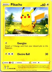 Pikachu 049/203 - SWSH07: Evolving Skies Normal - Picture 1 of 2