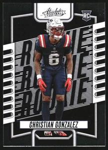 2023 Absolute Blue #153 Christian Gonzalez - Picture 1 of 2