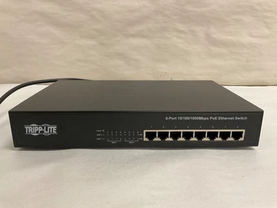 Tripp Lite NG8POE 8-Port Gigabit POE Ethernet Switch - Image 1 of 3