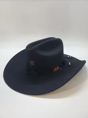 Lainey Wilson x Charlie 1 Horse  Country with a Flare Hat  Size 6 5/8 (see pics) - Image 1 of 4