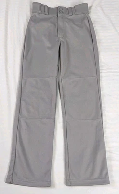 Pantalones de béisbol softbol de longitud completa Rawlings grises jóvenes niños niñas medianos Foto 1 de 4