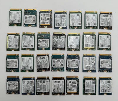 Твердотельный накопитель 256 ГБ NVMe смешанная марка — Windows 11 проверенный рабочий твердотельный накопитель - Изображение 1 из 4