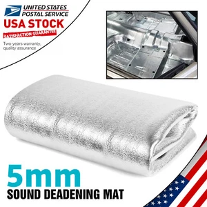 Deadening Mat Heat Shield Universal 16sqft For GMC Sierra 2500 HD 2003-2018 New - Picture 1 of 14
