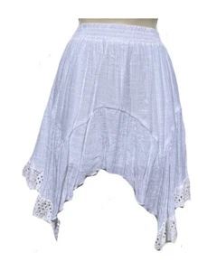 D-Signed Disney Girls Alice in Wonderland White Vintage Short Skirt - Picture 1 of 3