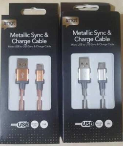 Hochwertiges Matelic Sync und Lade Micro-USB Kabel für Samsung/LG/Sony/HTC 1m - Bild 1 von 3