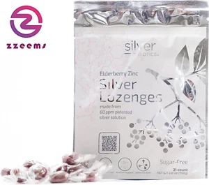 Silver Biotics Sugar-Free Colloidal Silver Lozenges | 60 Ppm Silversol | Immune - Picture 1 of 12